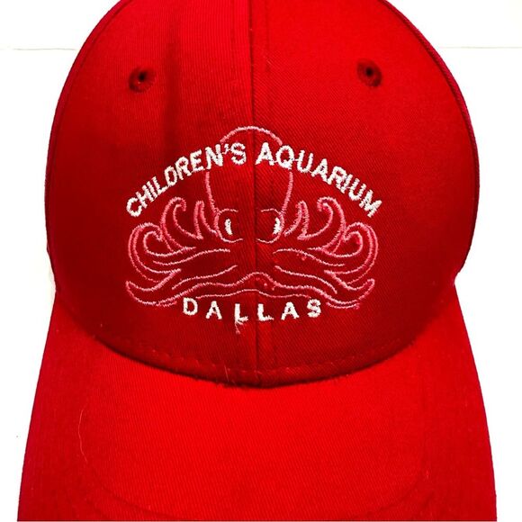 Dallas Children's Aquarium Red and Pink Adjustable Unisex Hat/Cap - Picture 7 of 10